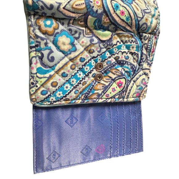 Vera Bradley Quilted Paisley Wallet‎ - Picture 6 of 7